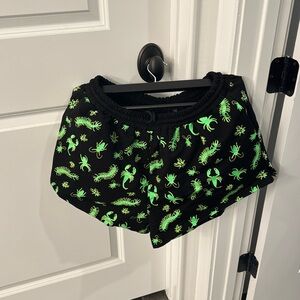 FOXBLOOD Creepy Crawlers Shorts - Glow in the Dark Size 2XL